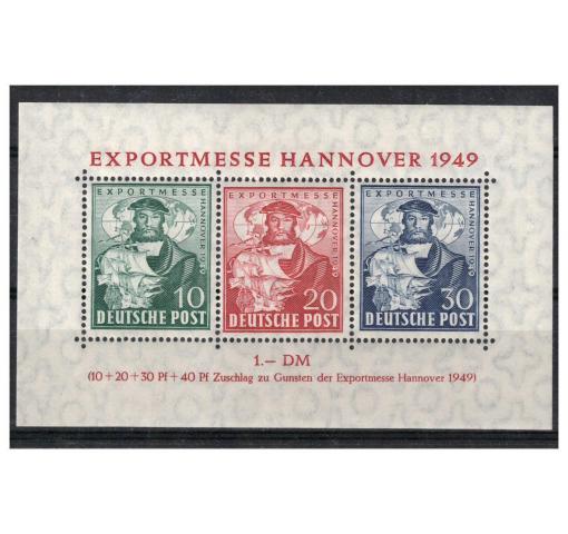 GERMANY, American-British Occupation, Export Fair M/S 1949 **