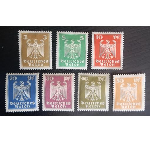 GERMANY, New Eagle Design Definitives 1924 *