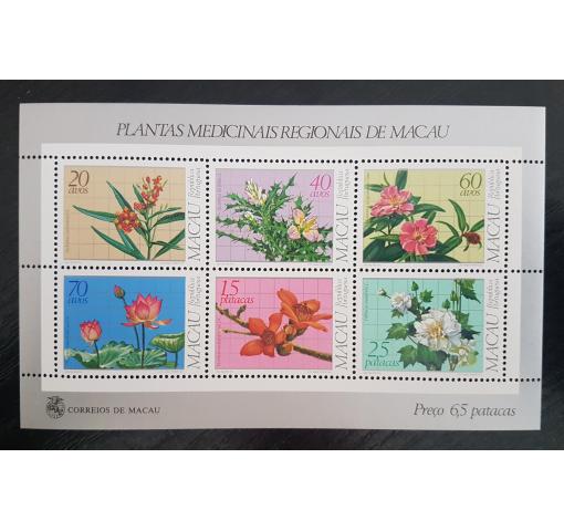 MACAU, Medicinal Herbs M/S 1983 **