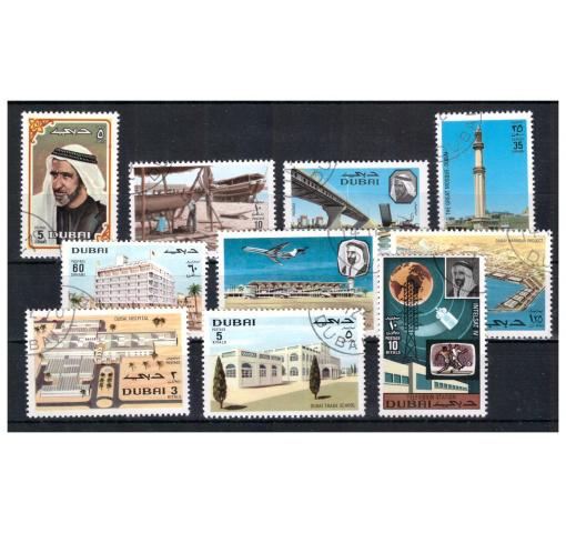 DUBAI, Building and Technique Definitives 1970 o