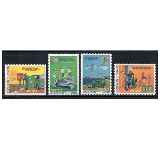 TAIWAN, 80th Anniversary of China Post 1976 **