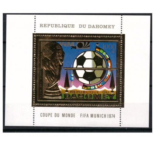 DAHOMEY, Football Worldcup M/S 1974 **