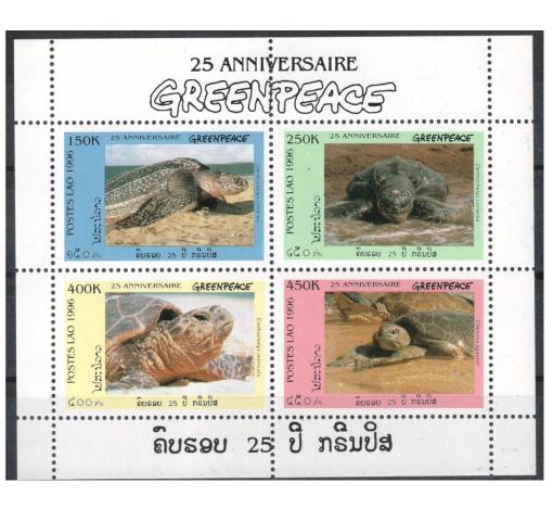 LAOS, 25th Anniversary of GREENPEACE/Turtles M/S 1996 **