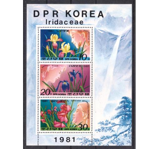 NORTH KOREA, Flowers 1981 **