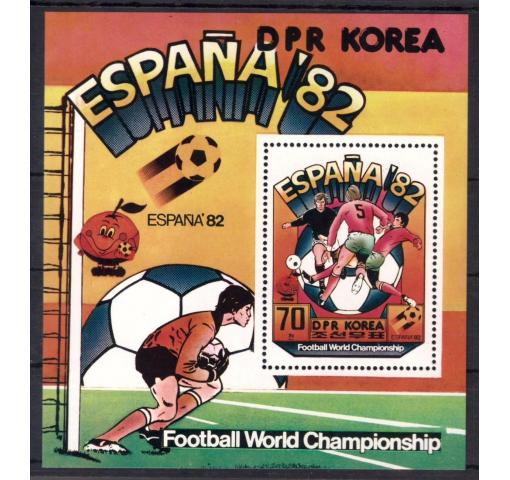 NORTH KOREA, Football Worldcup (1982) M/S 1981 **