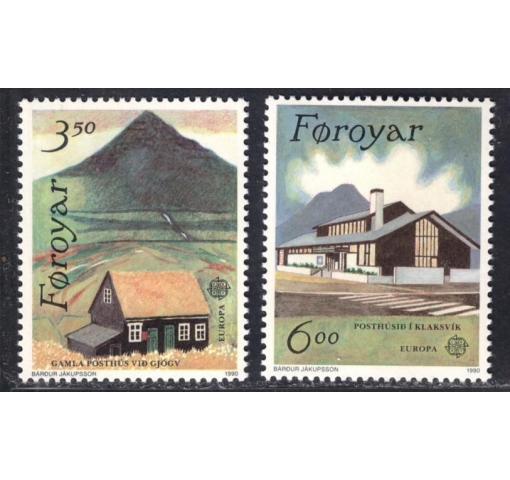 FAROE ISLANDS, Europa CEPT/Architecture 1990 **