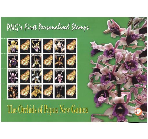 PAPUA NEW GUINEA, Orchids and Butterflies 2007 **