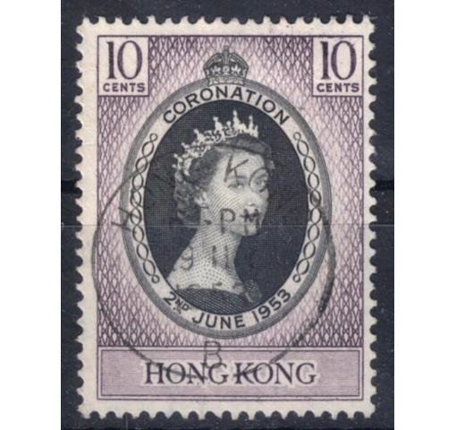 HONG KONG, Coronation 1953 o