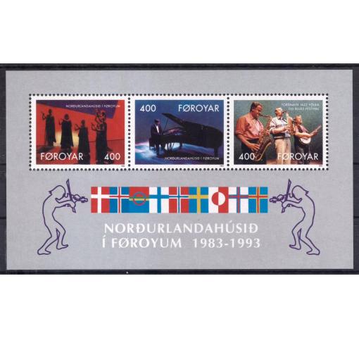 FAROE ISLANDS, 10th Anniversary of Nordic House M/S 1993 **