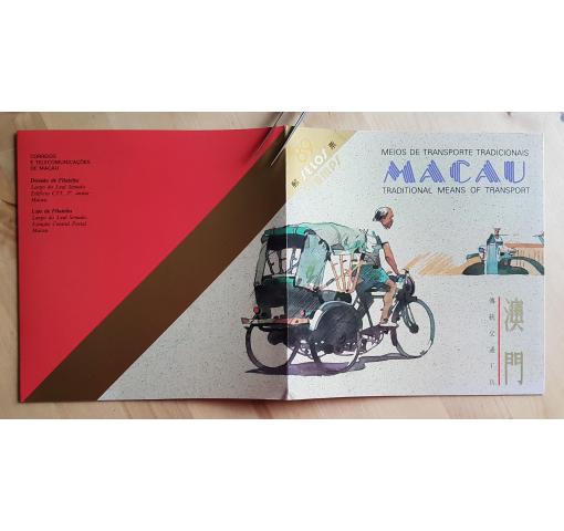 MACAU, Transport I-III 1987/89 **