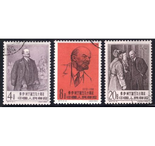 PRC, 90th Birthday of Lenin (C77) 1960 o