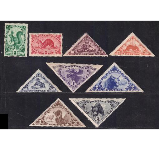 TUVA, 3K.-5T. Animals Definitives 1935 **