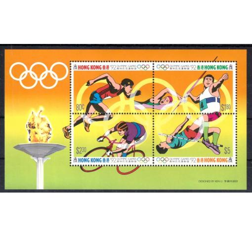 HONG KONG, Olympic Games Barcelona M/S 1992 **