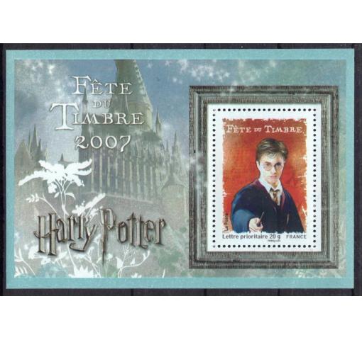 FRANCE, Philately Day/Harry Potter M/S 2007 **