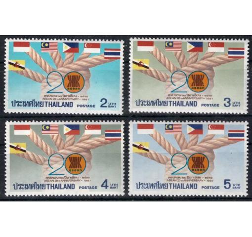 THAILAND, 20th Anniversary of ASEAN 1987 **