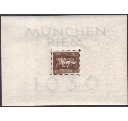 GERMANY, Horse Racing M/S 1936 **