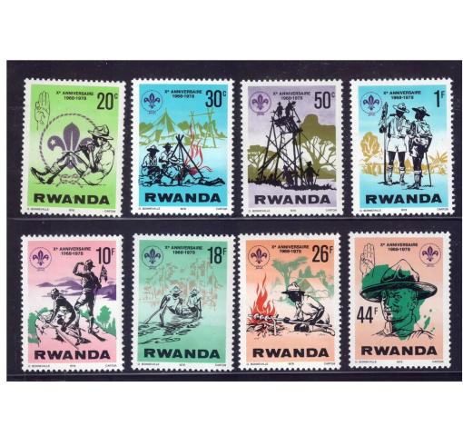 RWANDA, Scouts 1978 **