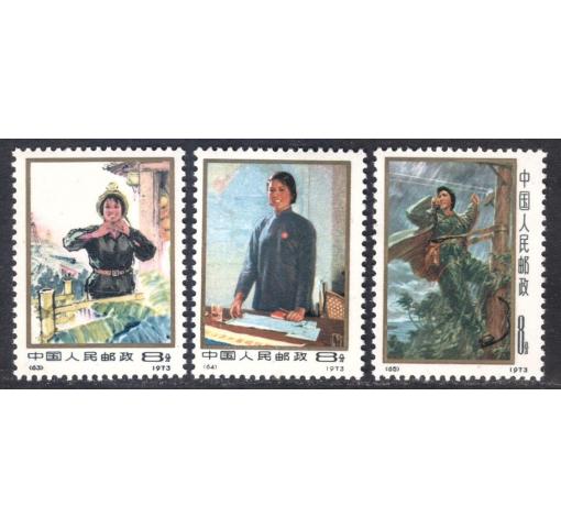 PRC, Int. Women´s Day (N63-65) 1973 **