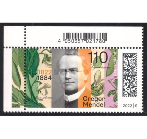 GERMANY, 200th Birthday of Gregor Mendel 2022 **