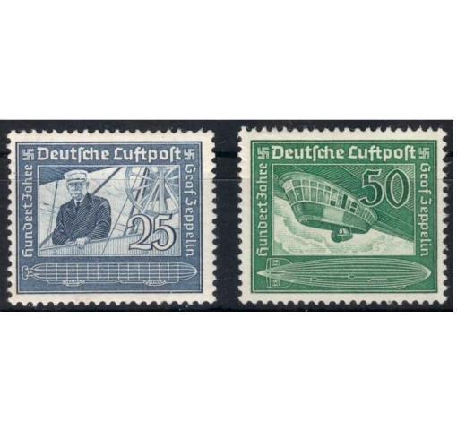 GERMANY, 100th Birthday of Count Zeppelin 1938 **