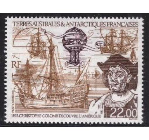 FRENCH ANTARCTIC TERRITORY (TAAF), 500th Anniversary of Discovery of America 1992 **