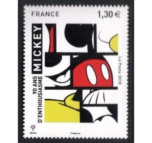 FRANCE, 90th Anniversary of Mickey Mouse Cartoon 2018 **