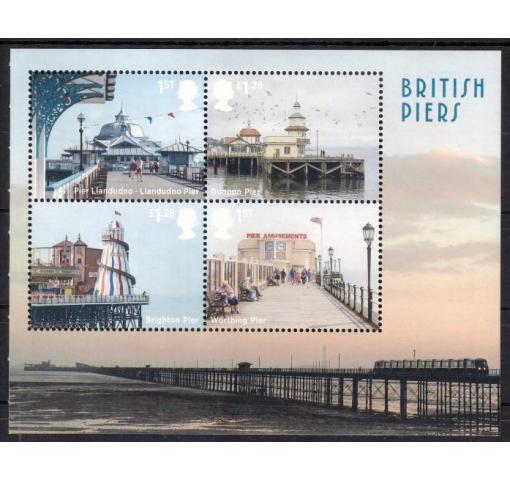 GREAT BRITAIN, Seaside Architecture M/S 2014 **