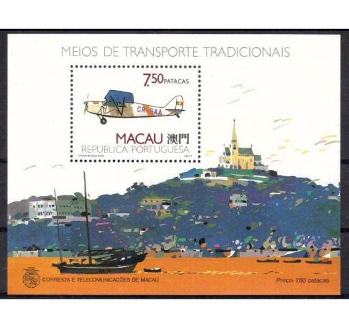 MACAU, Traditional Transport III M/S 1989 **