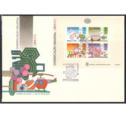 MACAU, Diversification M/S 1990 FDC