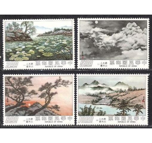 TAIWAN, Landscapes Paintings 1975 **