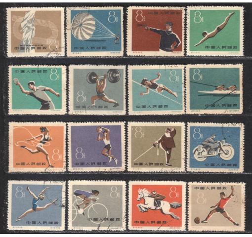 PRC, National Games (C72) 1959 o