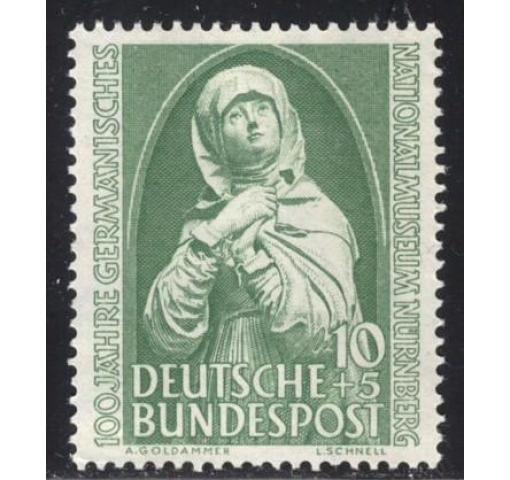 GERMANY, 100th Anniversary of German National Museum 1952 **