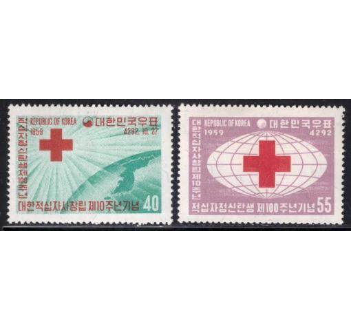 SOUTH KOREA, 10th Anniversary of Korean Red Cross 1959 **