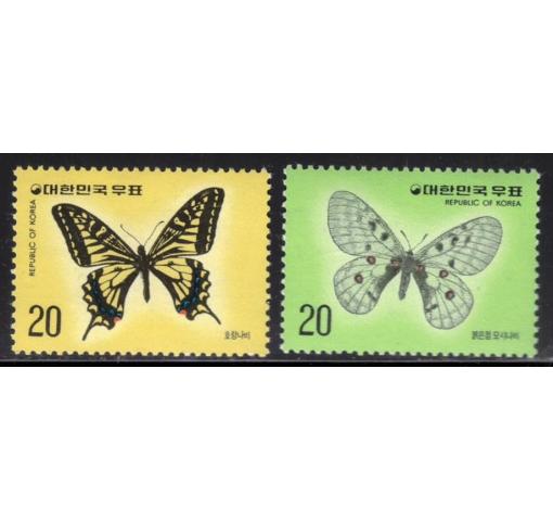 SOUTH KOREA, Butterflies II 1976 **