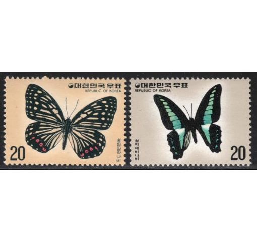 SOUTH KOREA, Butterflies IV 1976 **