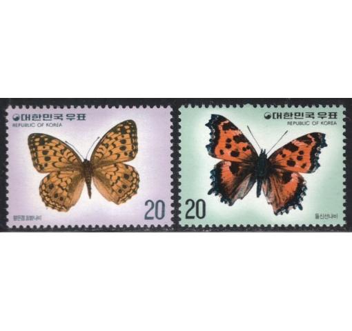 SOUTH KOREA, Butterflies V 1976 **