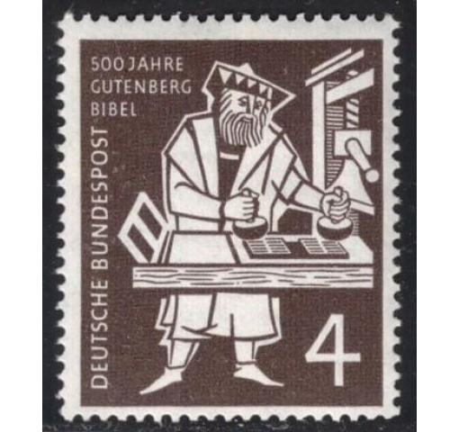 GERMANY, 500th Anniversary of Gutenberg Bible 1954 **