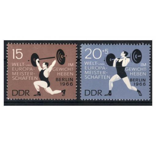 GERMANY, East, Weightlifting Championships 1966 **