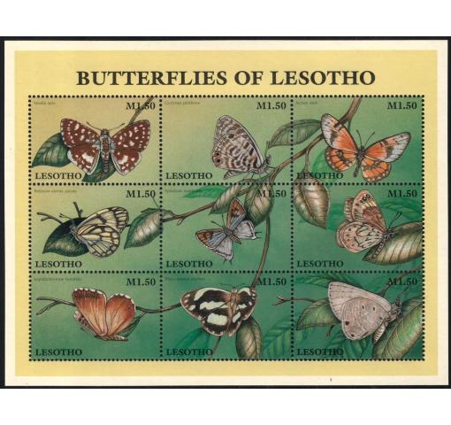 LESOTHO, Butterflies M/S 1997 **