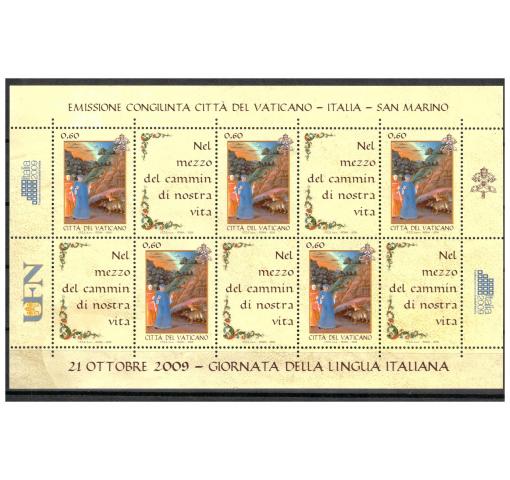 VATICAN, Italian Language Day/Vatican-Italy-San Marino JI 2009 **