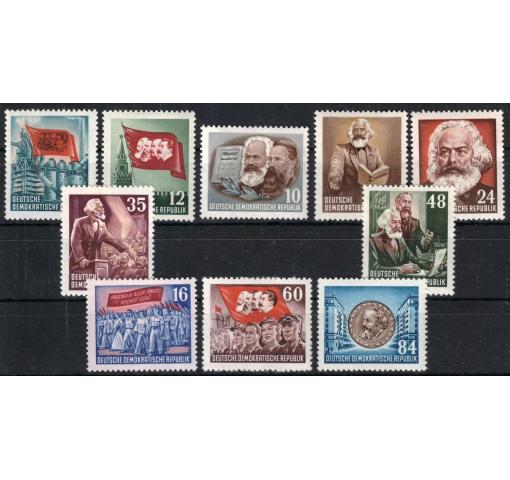 GERMANY, East, 70th Death Anniversary of Karl Marx 1953 **