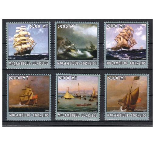 MOZAMBIQUE, Sailing Ships 2002 **