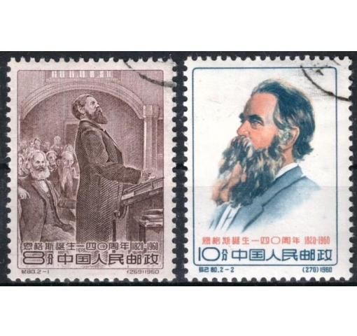 PRC, 140th Birthday of Karl Marx (C80) 1960 o