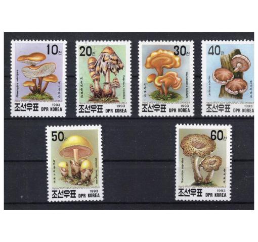 NORTH KOREA, Mushrooms 1993 **