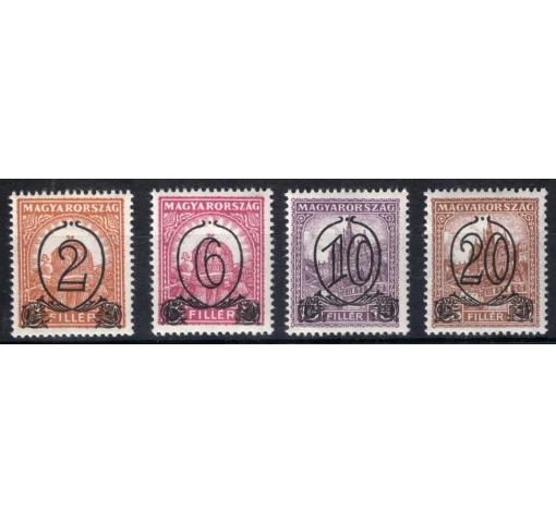 HUNGARY, 2/3F.-20/25F. Numerals on Cathedral 1931 **