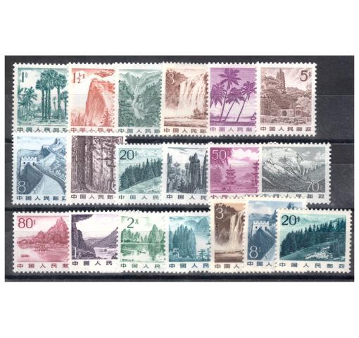 PRC, Landscapes Definitives (R21/22) 1981/83 **