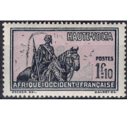 UPPER VOLTA, 1.10Fr. Life of Hausa People 1928 *