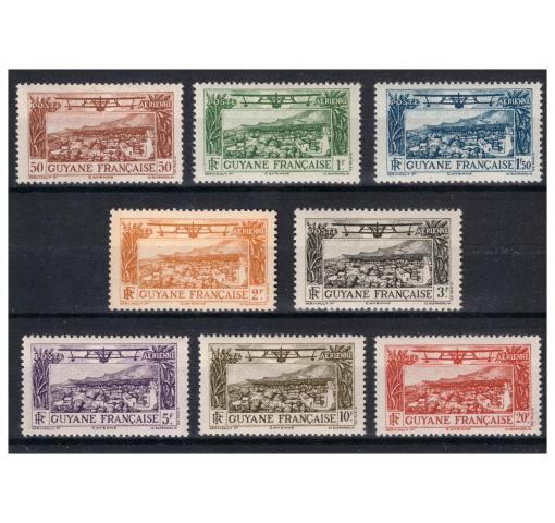 FRENCH GUYANA, Airmail/Cayenne 1933 **