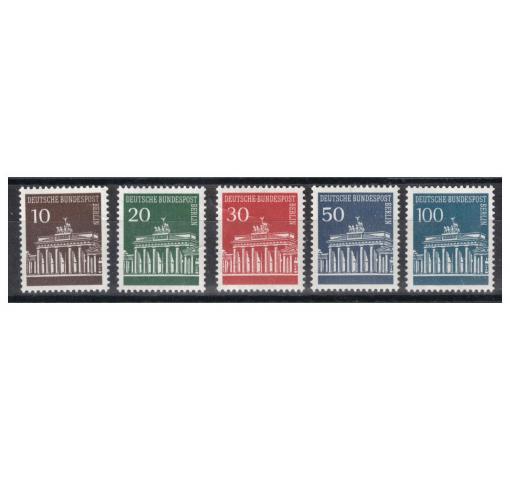 GERMANY, Berlin, Brandenburg Gate Definitives 1966/67 **