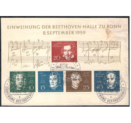 GERMANY, Opening of Beethoven Concert Hall M/S 1959 o